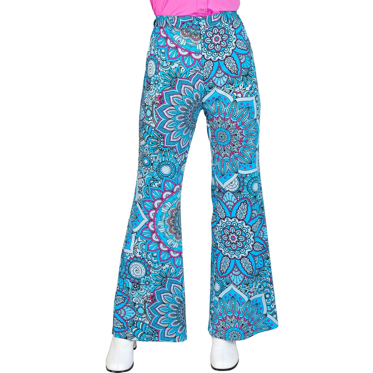 Super 60s Mandala Blue Hose Damen