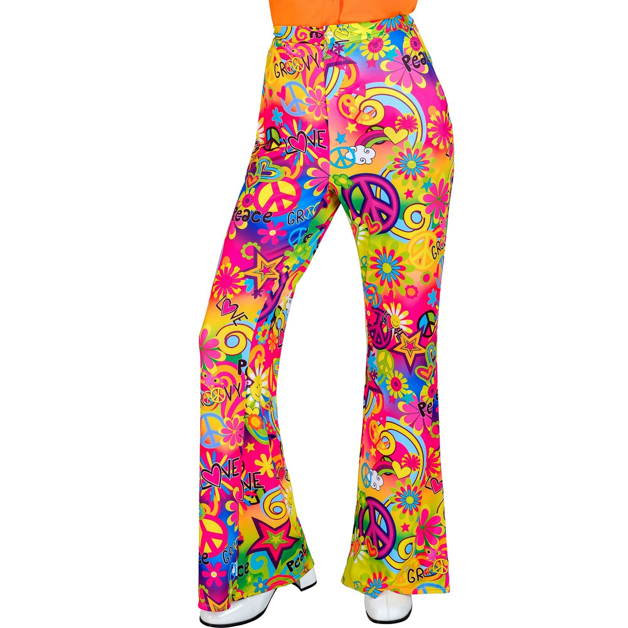 Super 60er Peace And Love Hose Damen