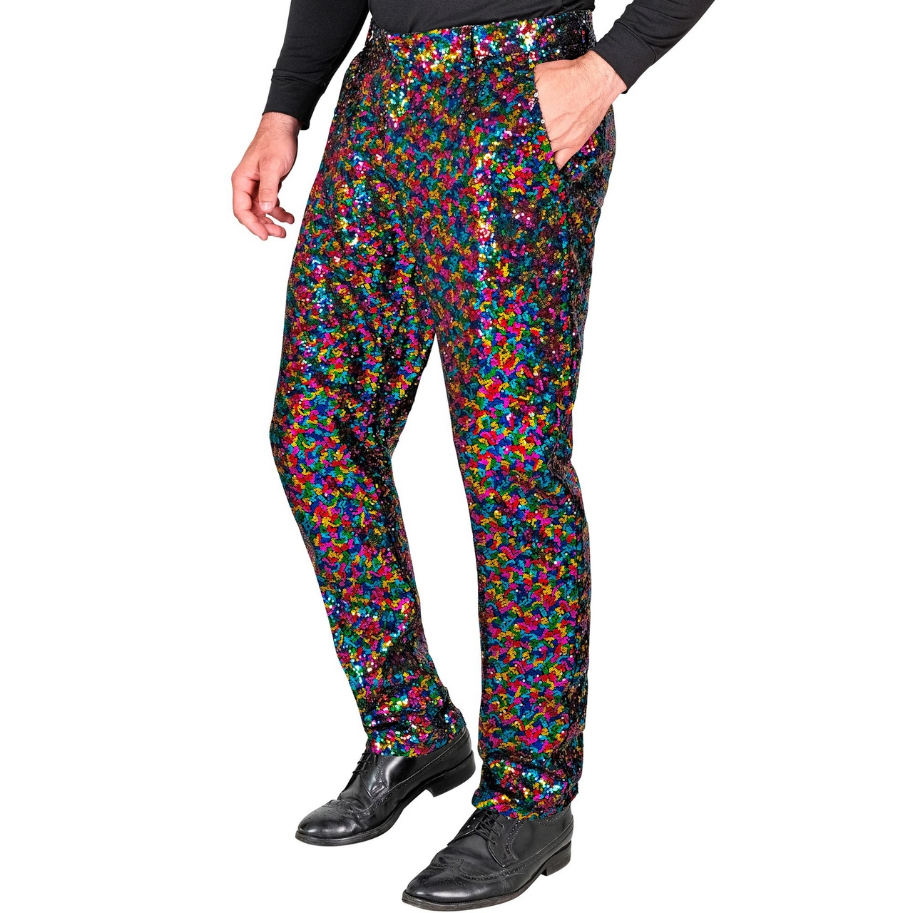 Konfetti Paillettenhose Herren