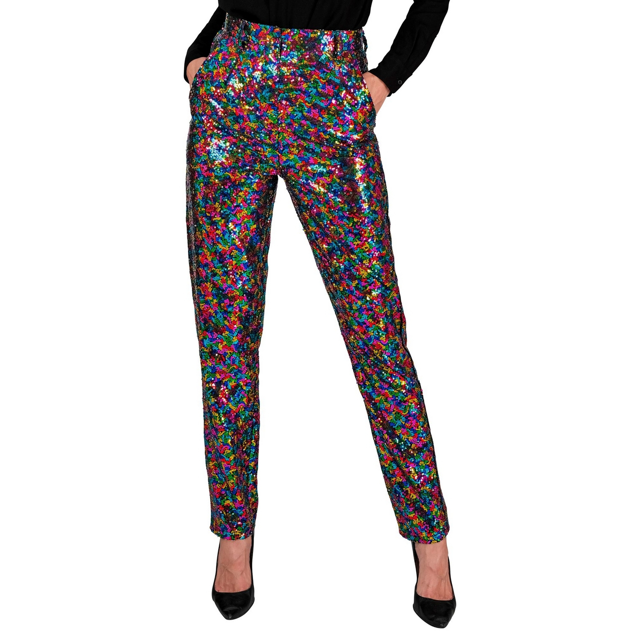 Paillettenhose Betty Confetti Damen