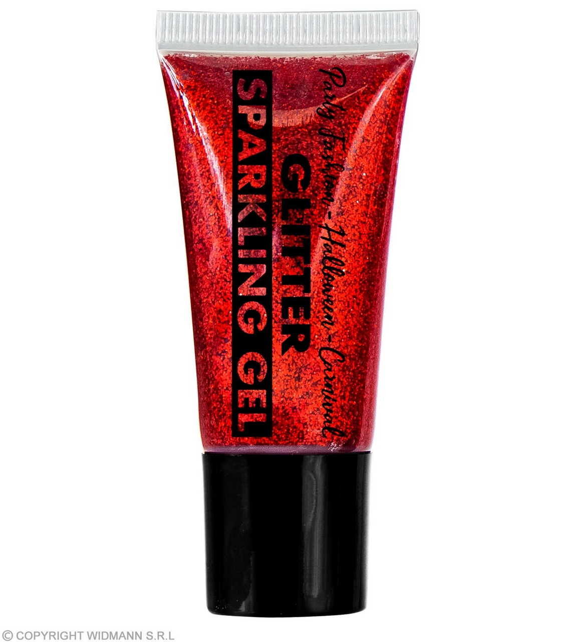 Funkelnde Make-Up-Gel Glitzer Rot, 25 Milliliter