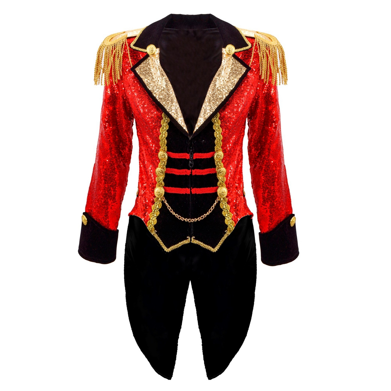 Jacke Mit Pailletten Von Circus Dompteur Damen