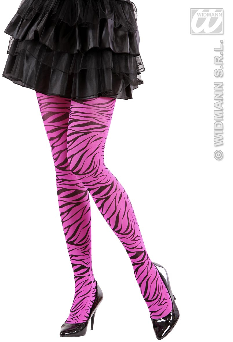 Strumpf Rosa Zebra