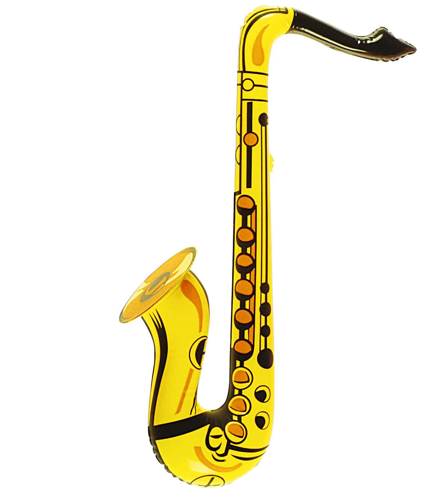 Jazzy Jester Aufblasbares Saxophongelb