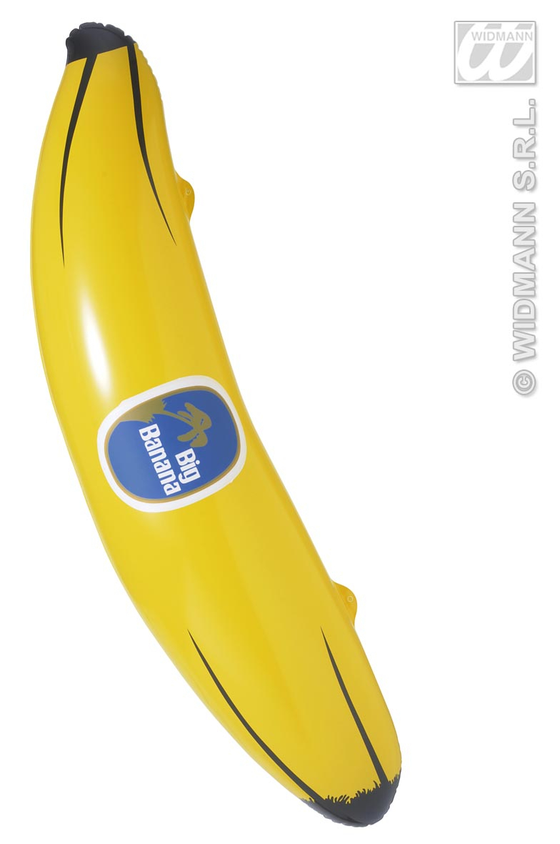 Aufblasbare Banane 100 Zentimeter