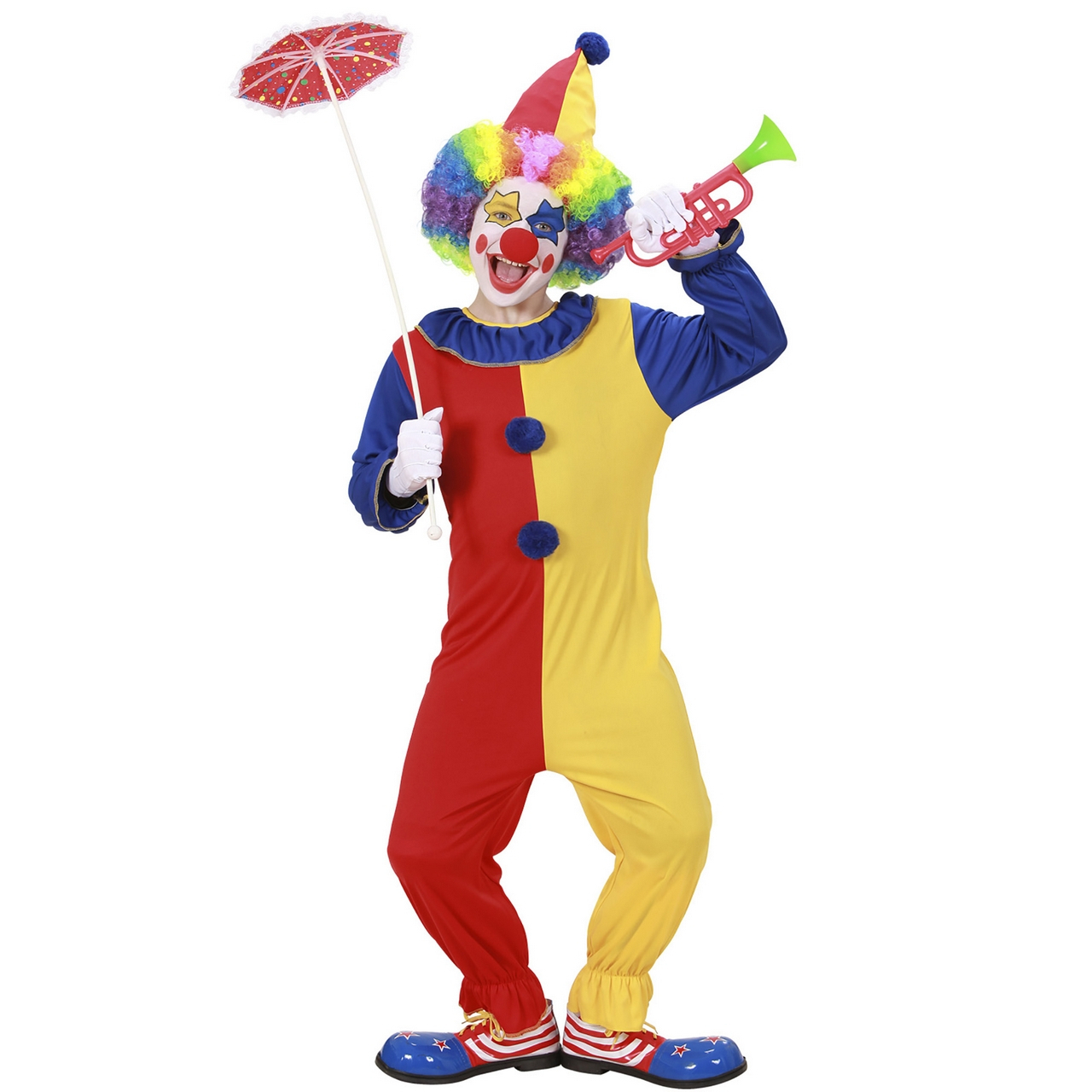 Clown Schöner Kostüm Junge Jungen