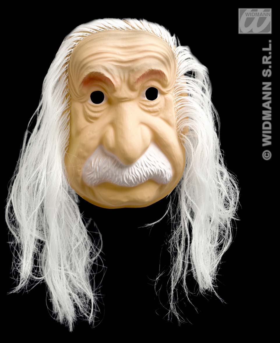 Maske Einstein