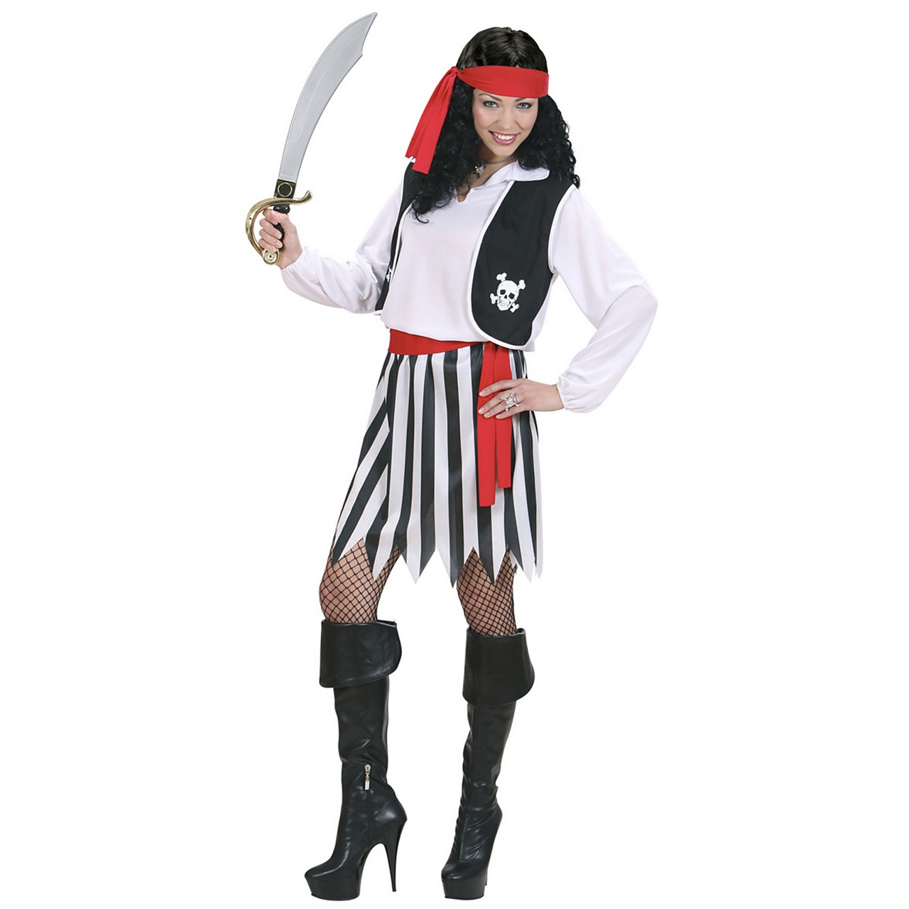 Piratenfrau Ahoy Kostüm Damen