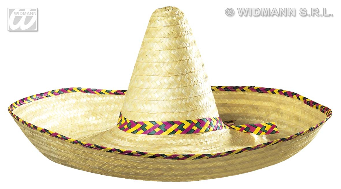 Großer Sombrero Blanco, 65 Cm