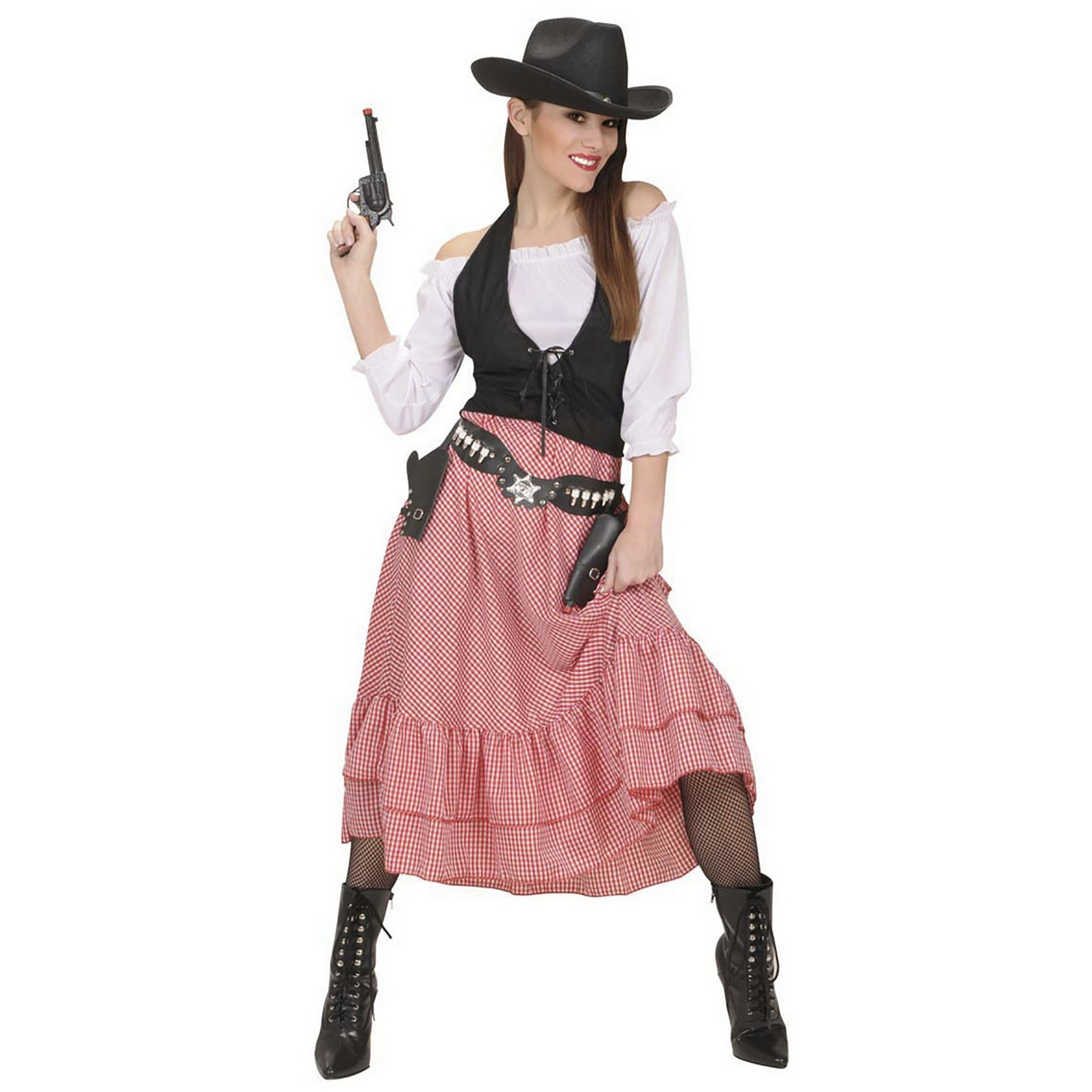 Western Dame Renegade Kostüm Frau Damen