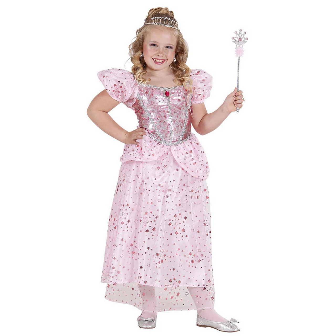 Prinzessin-Fee Rosa Rosa Fairy Kostüm Mädchen