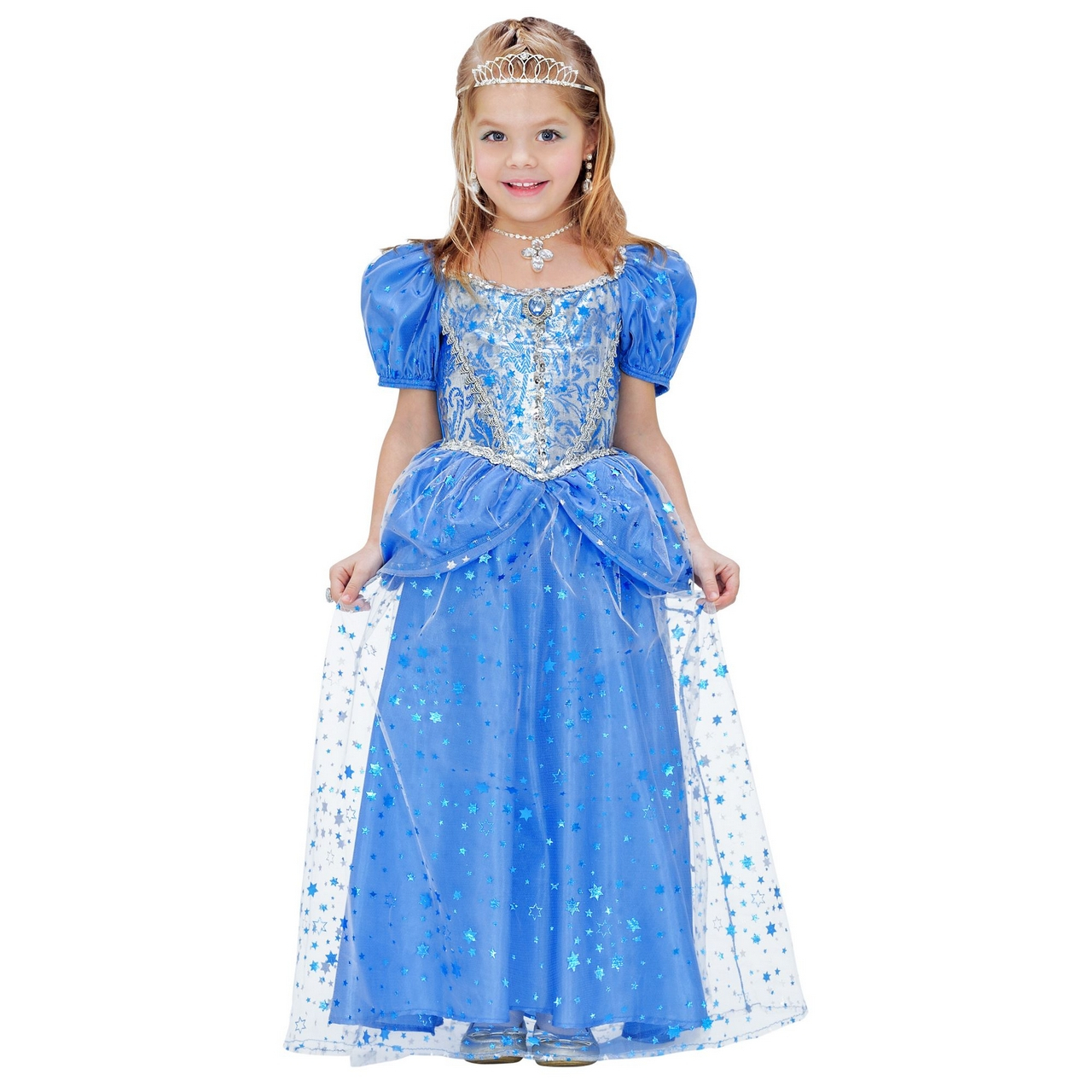 Prinzessin-Fee Blue Blue Fairy Kostüm Mädchen