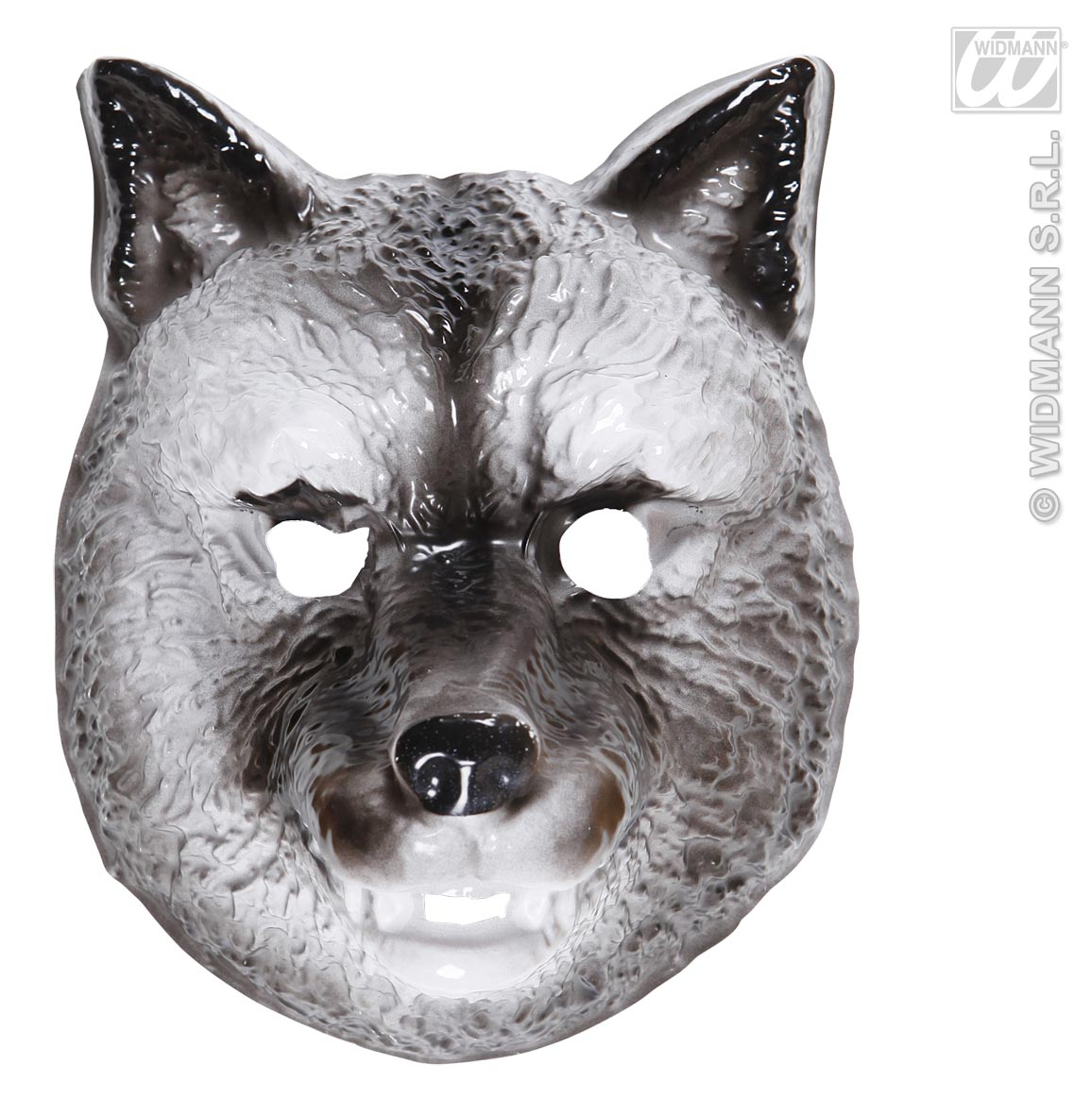 Plastikkindermaske Wolf