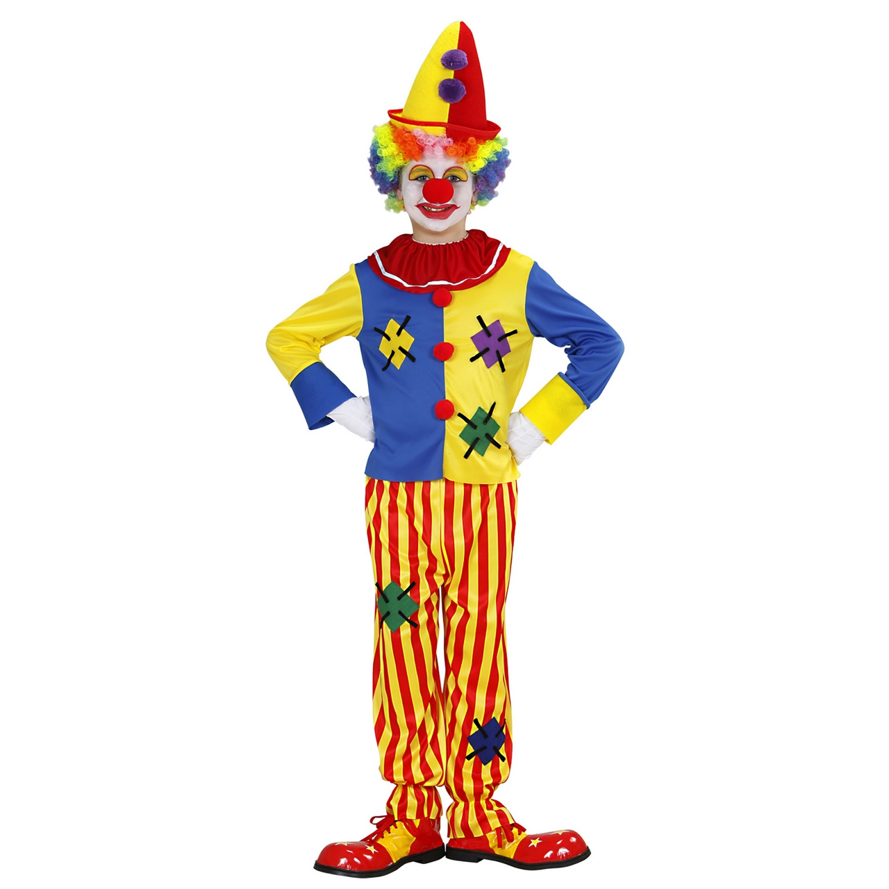 Zirkus Clown Kinderkostüm Kostüm für Jungen