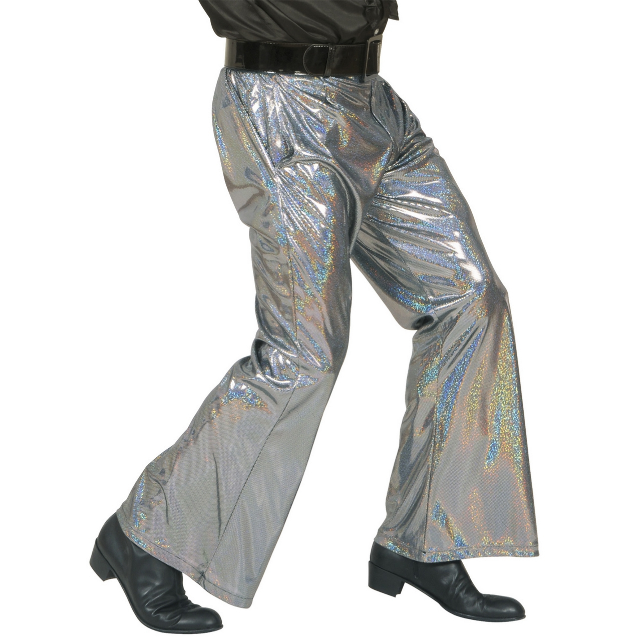 Holographische Hosen, Silber Herren