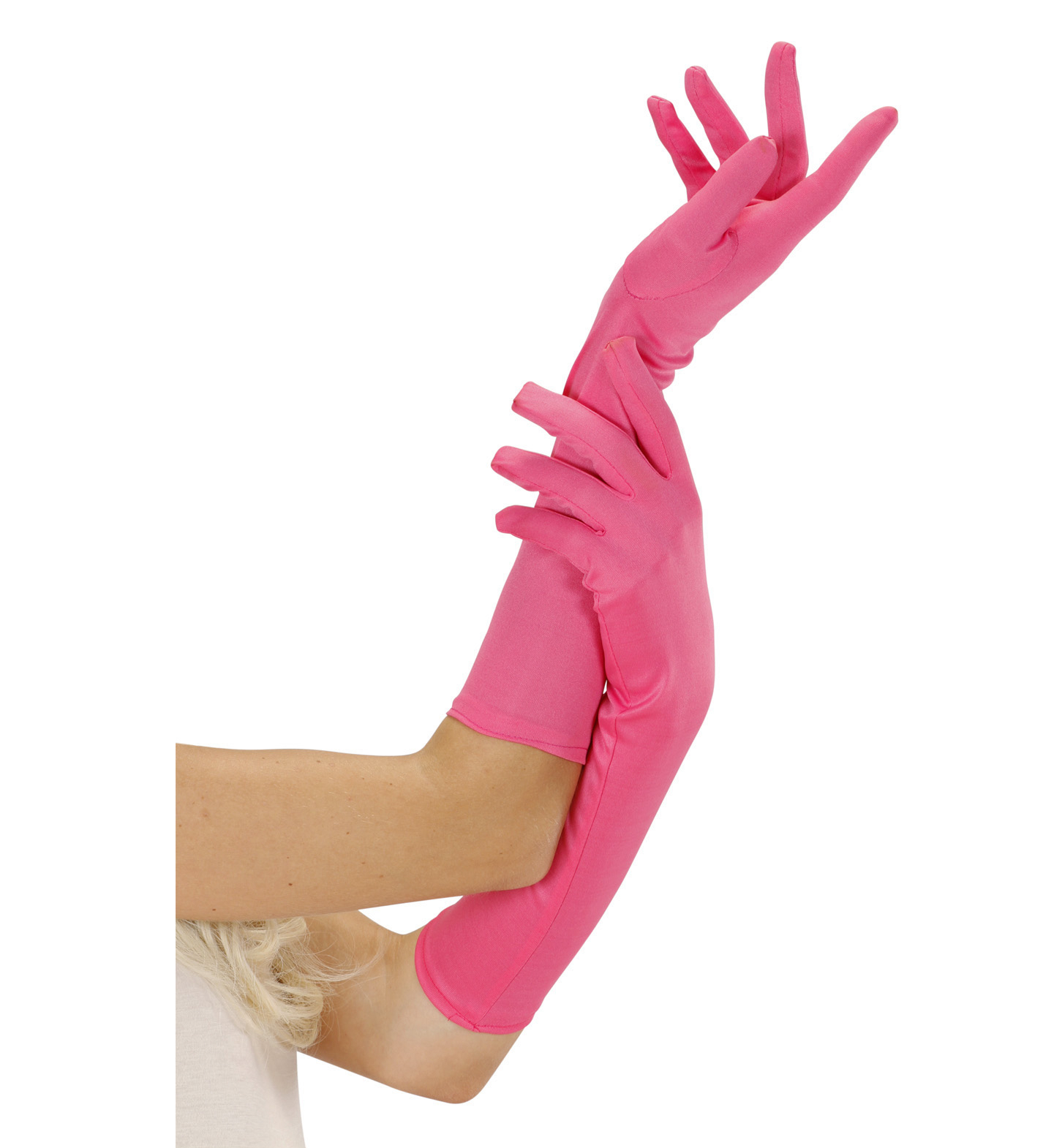 Handschuh Langes Neon, Rosa