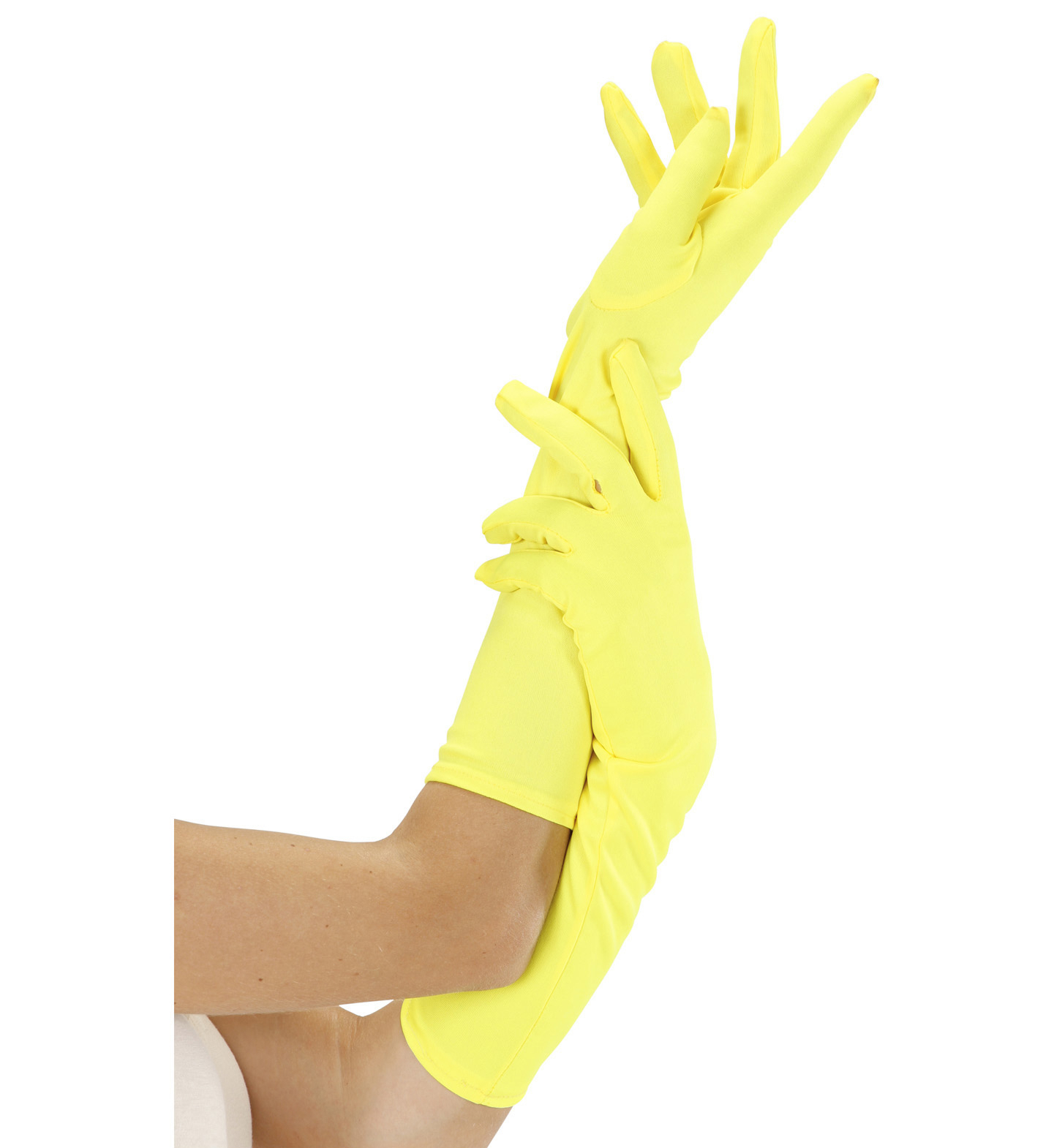 Handschuh Langer Neon, Gelb