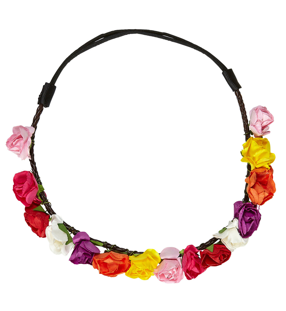 Bonte Hawaiian Hippie Flower Crown