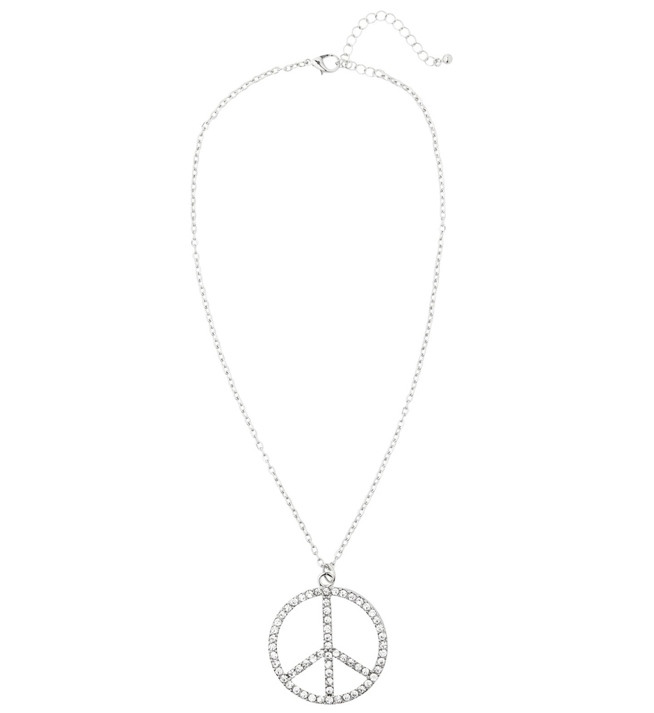 Friedensfrau Ketting Strass, Hippie