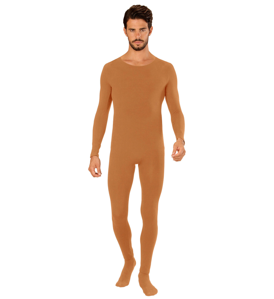 Unicolor Bodysuit Körperfarbe Herrenkostüm