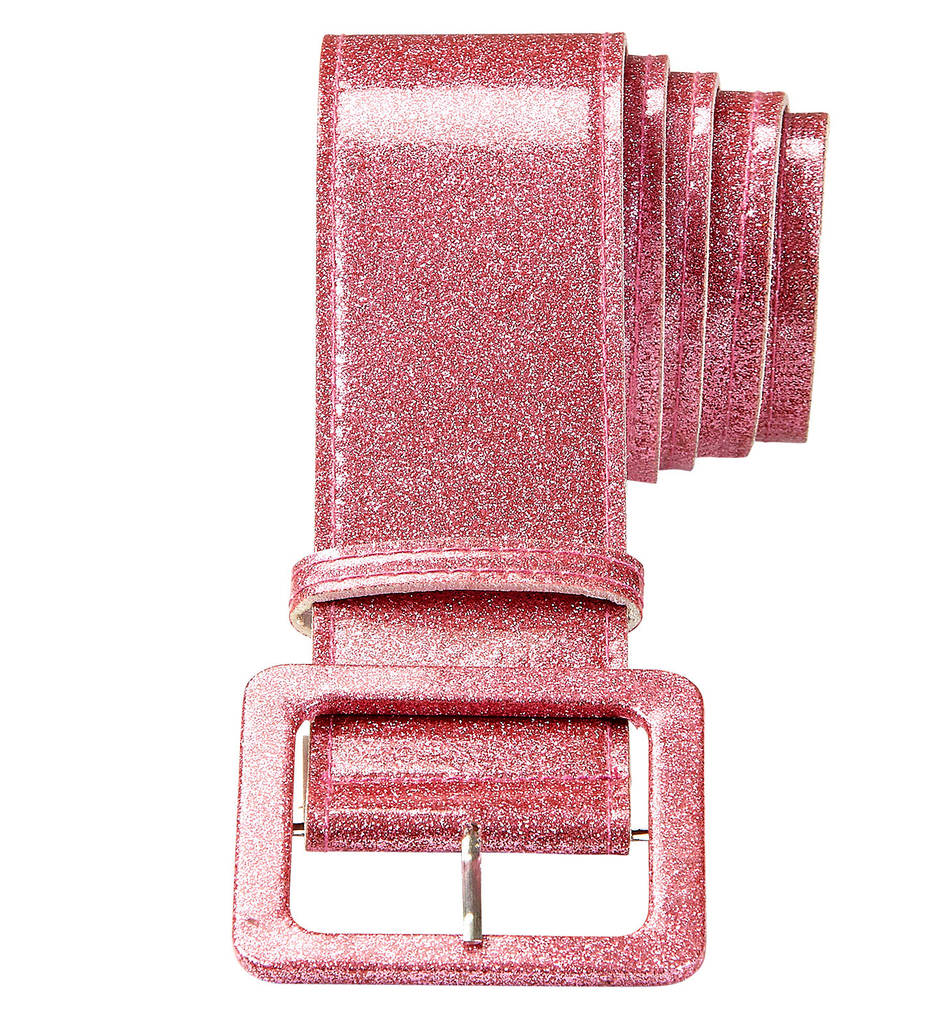 Glamourgürtel Glitzer 120 Zentimeter, Rosa