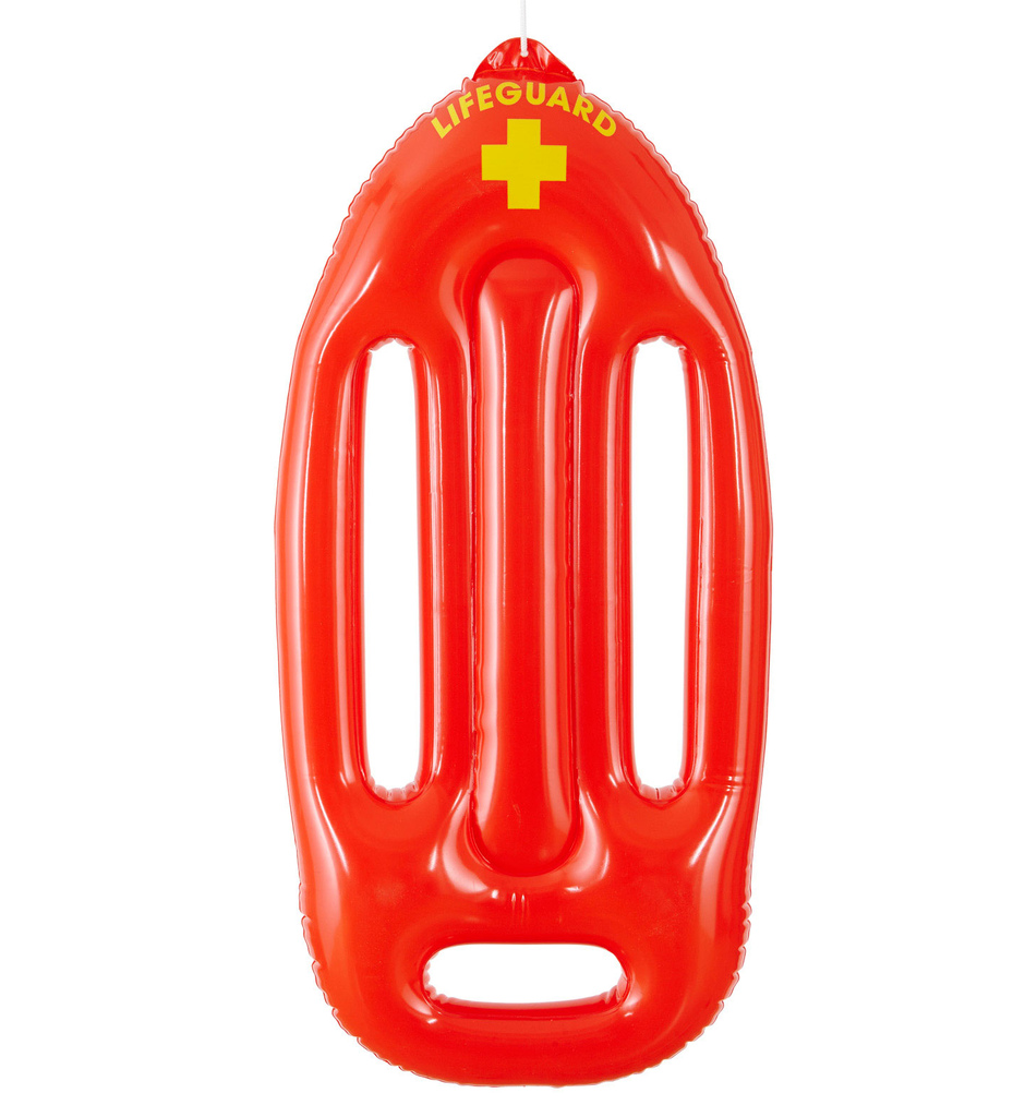 Baywatch Aufblasbare Lotterie -Strandmeister 73 Zentimeter