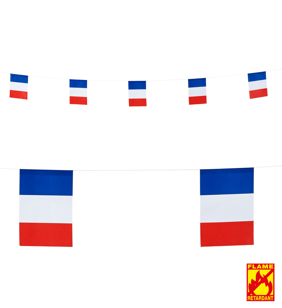 Country Theme Flag -Linie 6 Meter, Frankreich