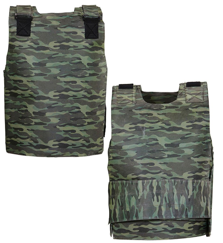 Realistisch Ogend Kogelvrij Vest Camouflage, Volwassen