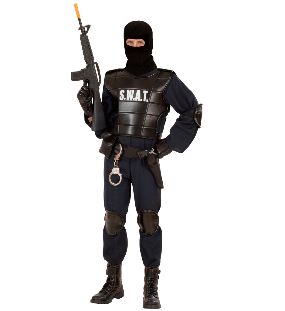 S.w.a.t Officer Erwachsener Herrenkostüm