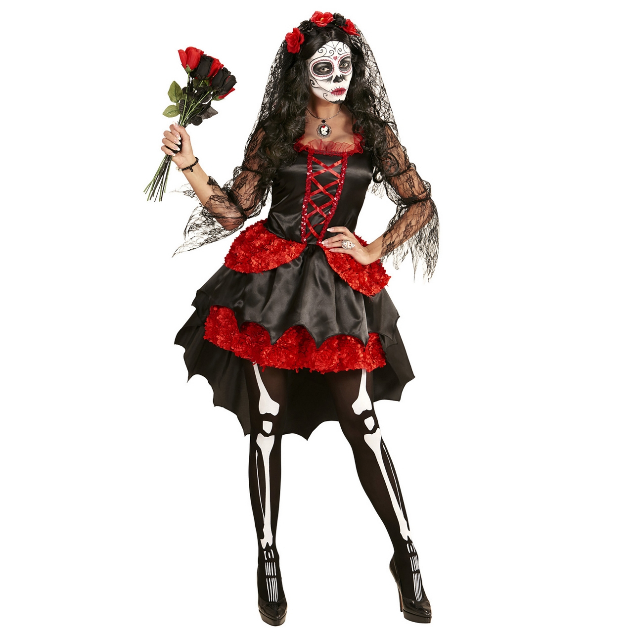 Mazarita Bride Dia De Los Muertos Damenkostüm