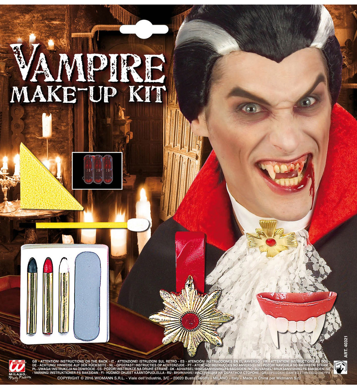 Make -Up -Vampir