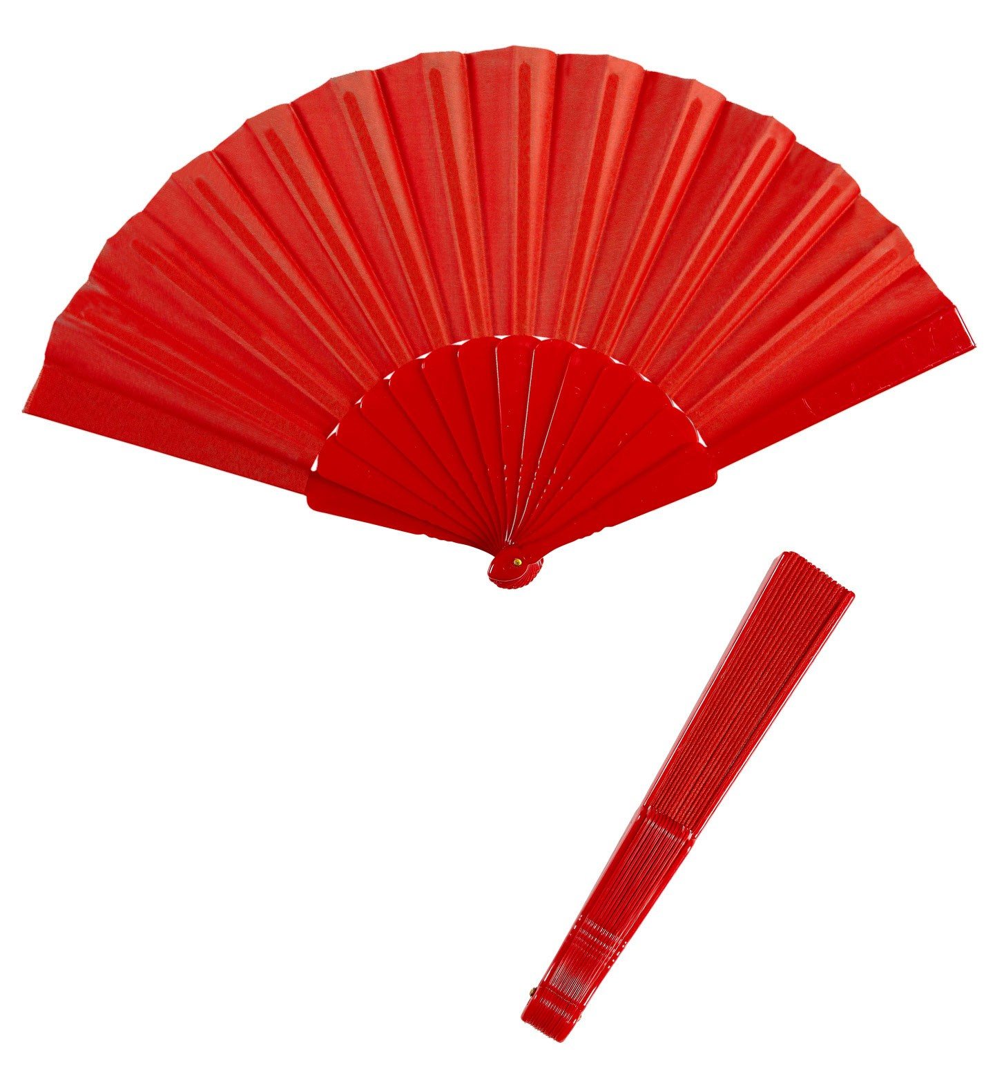 Flamenco Fabric Fan, Rot