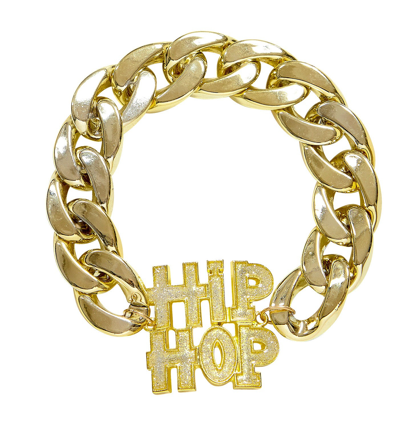 Gangsta Armband Hip Hop Gold