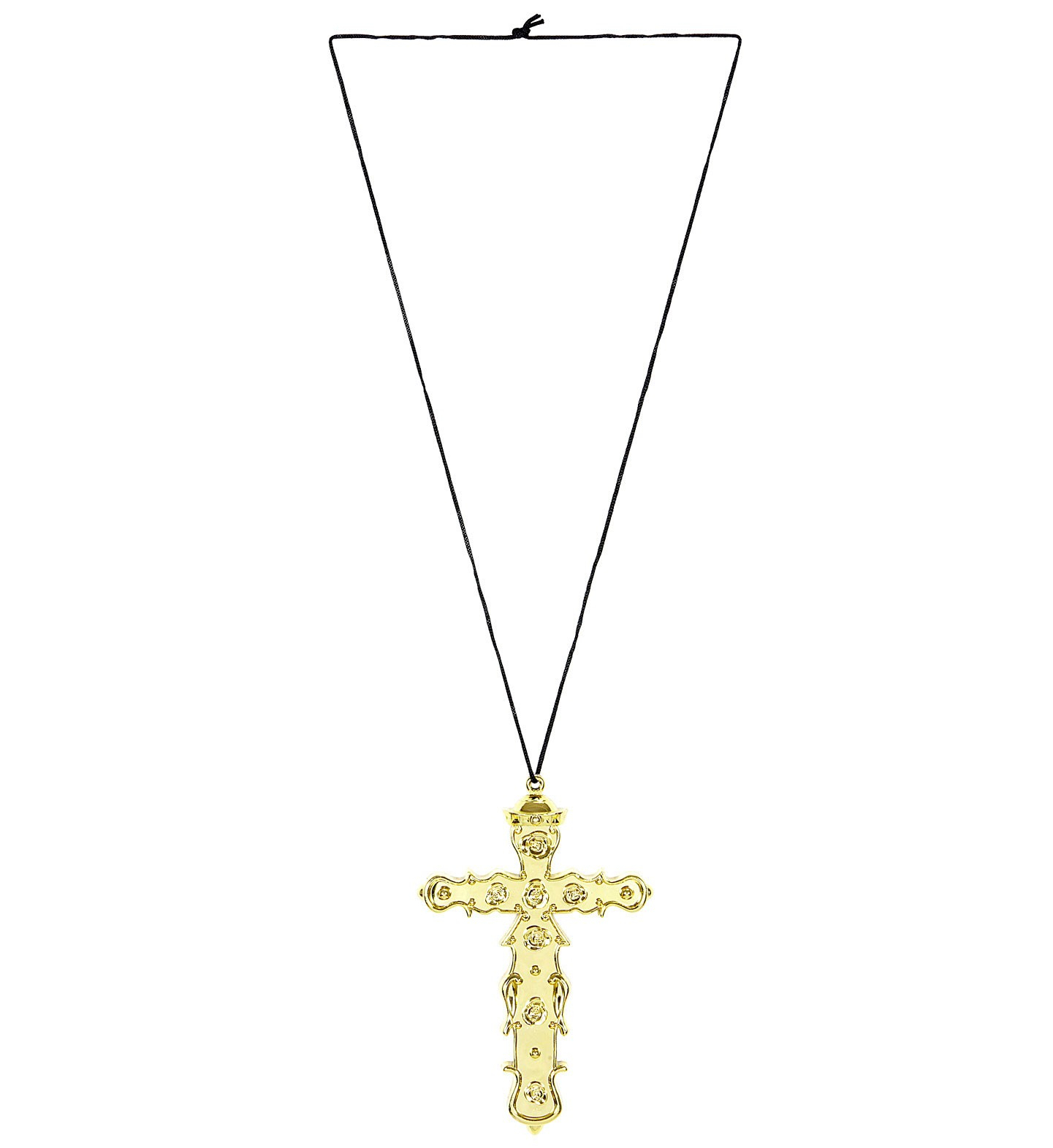 Kardinalkette Mit Kreuz, Gold