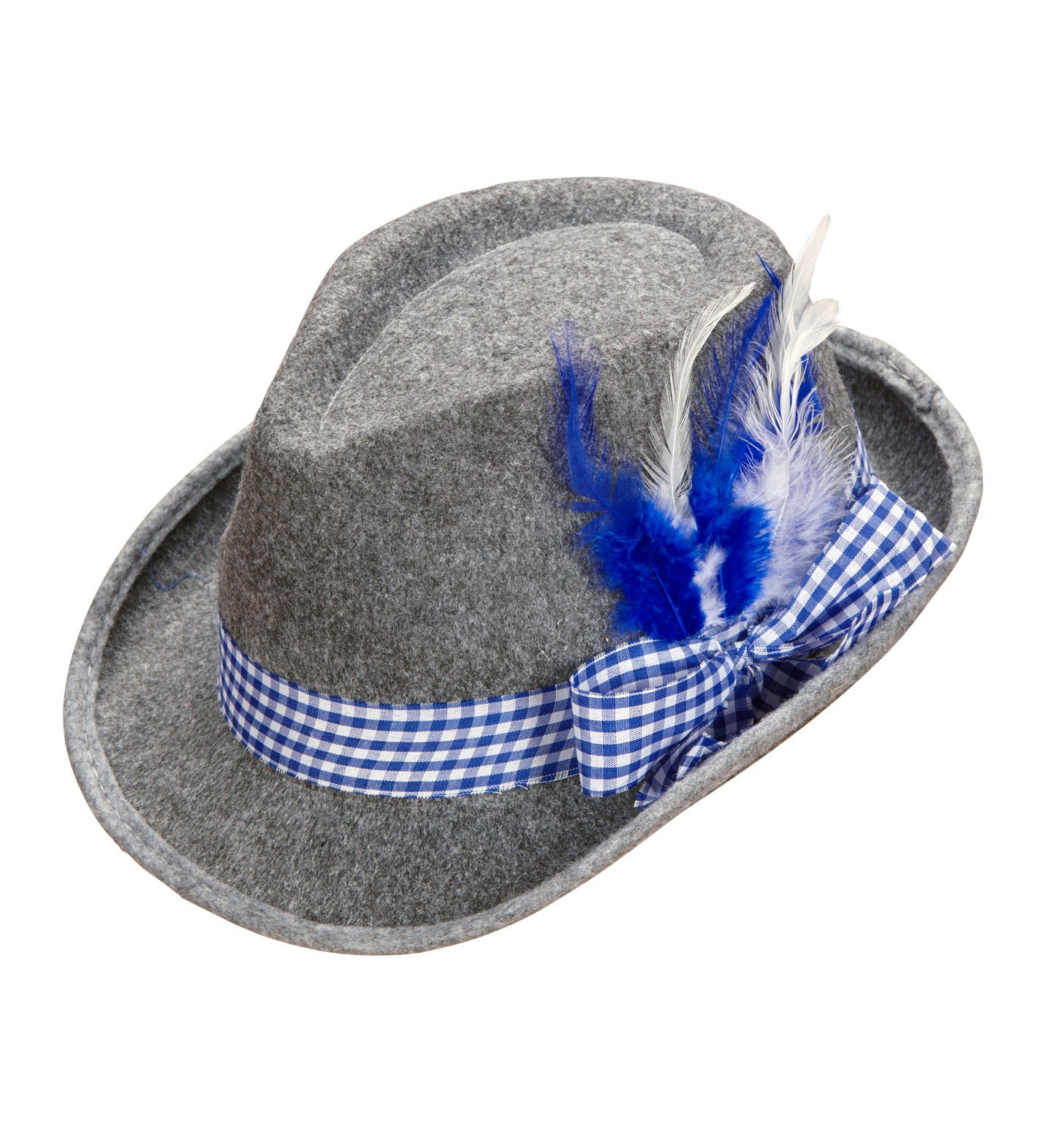 Oktoberfest Männer Bayerische Fedora Mit Blue Springs