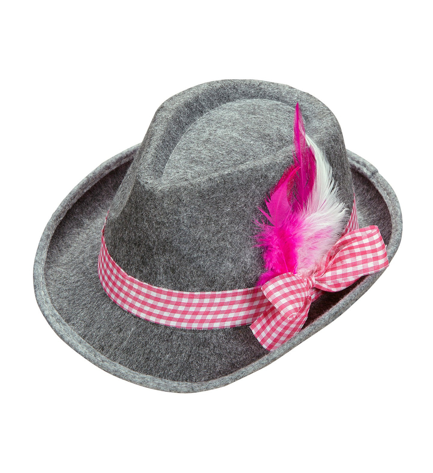 Oktoberfest Männer Bayerische Fedora Mit Rosa Springs