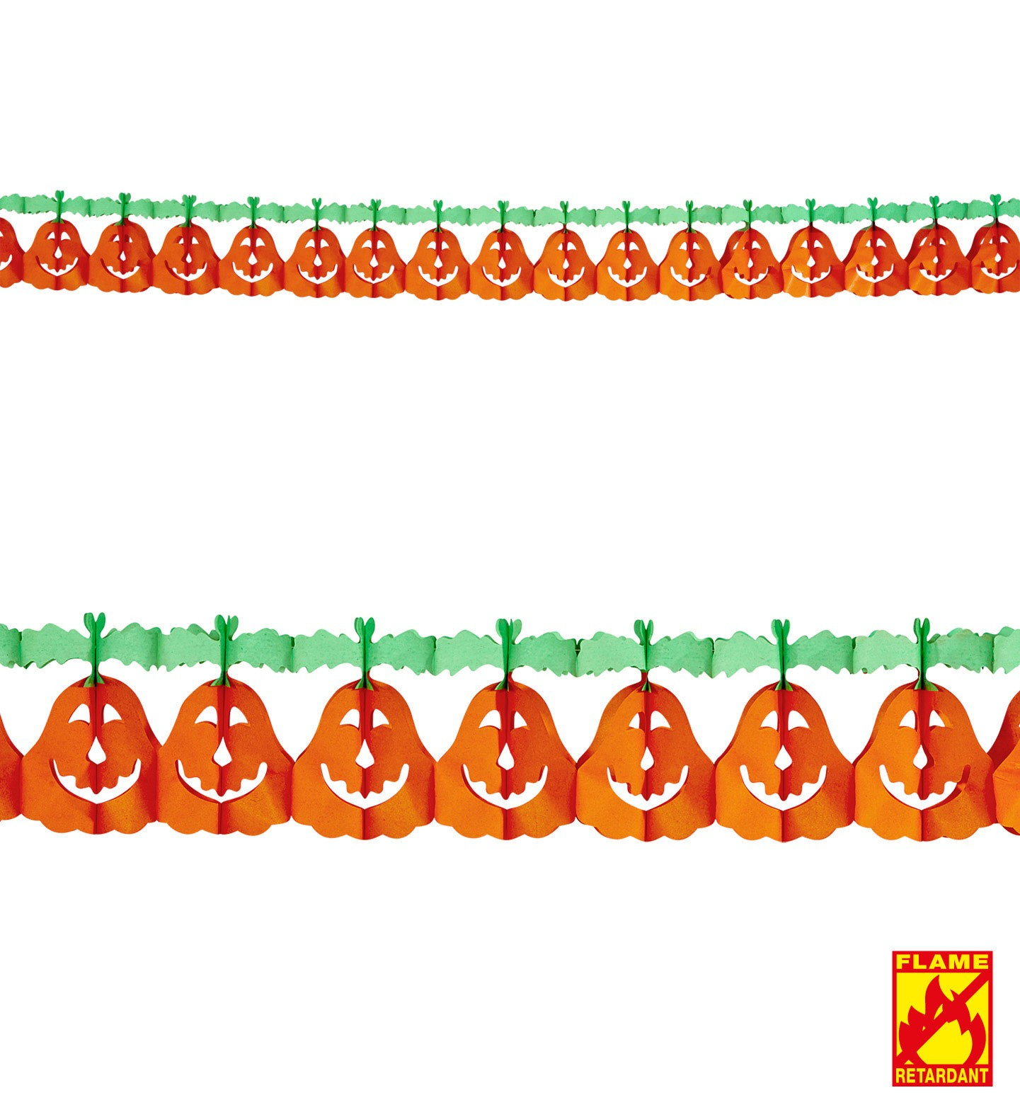 Fröhlicher Halloween -Slinger -Kürbis 4 Meter