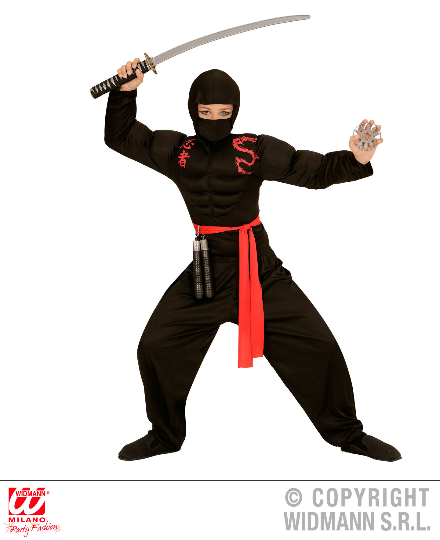 Super Ninja Kind Kostüm für Jungen