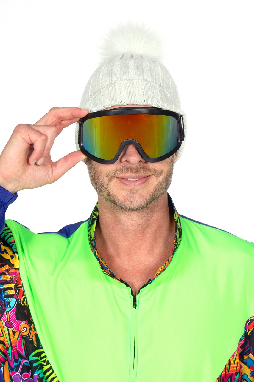 Coole Regenbogen Skibrille