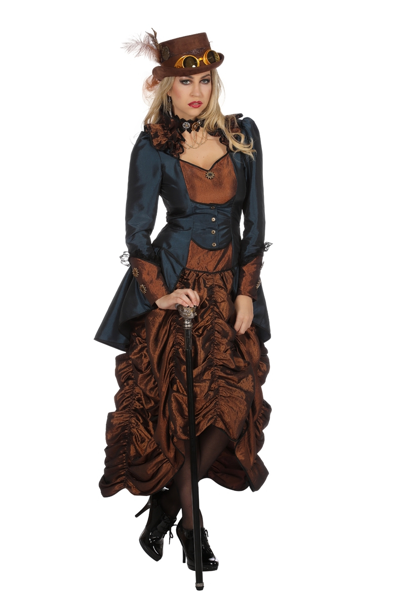 Steampunk Sally Wild Wild West West Damenkostüm