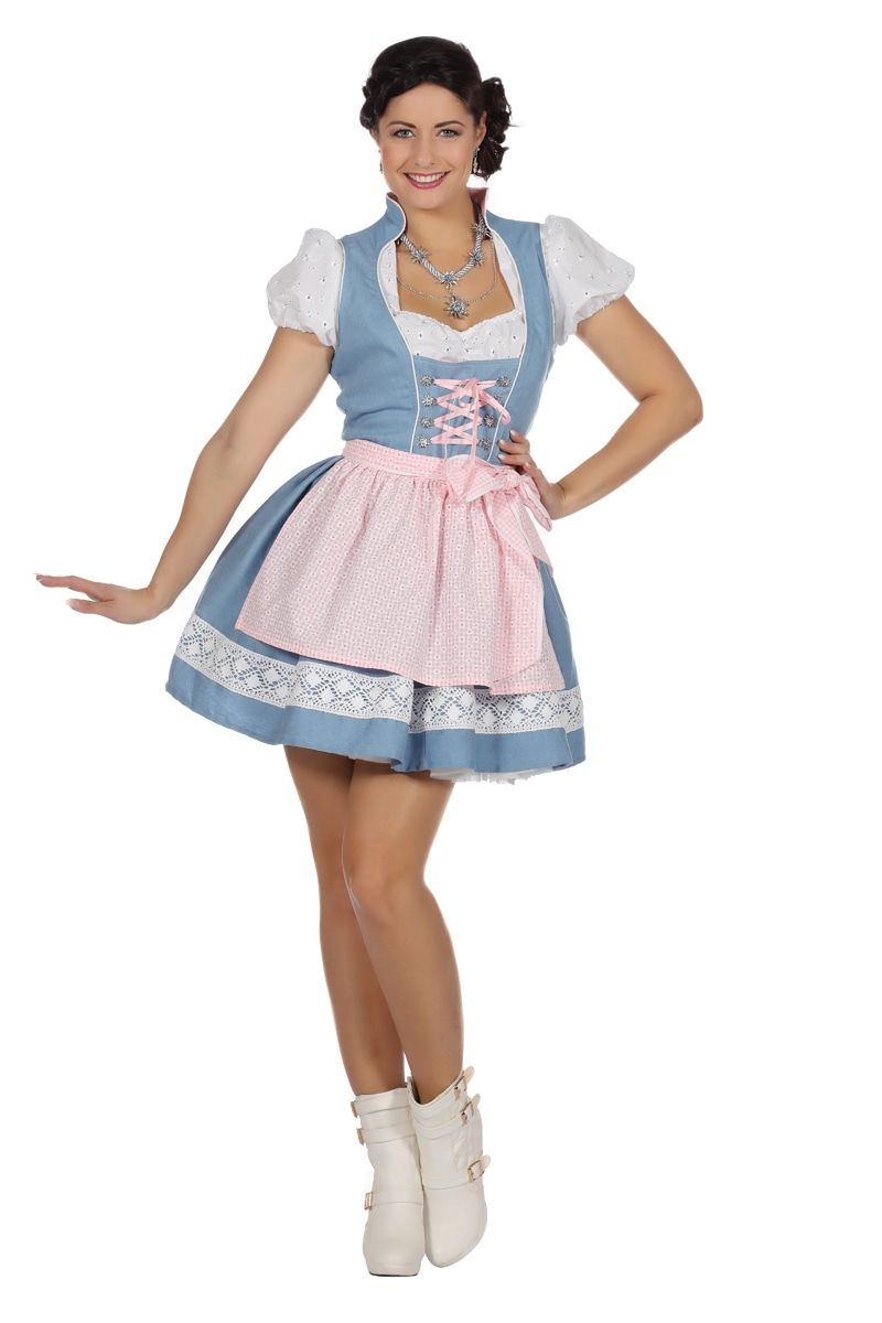 Dirndl Johanna Jeans Damenkostüm