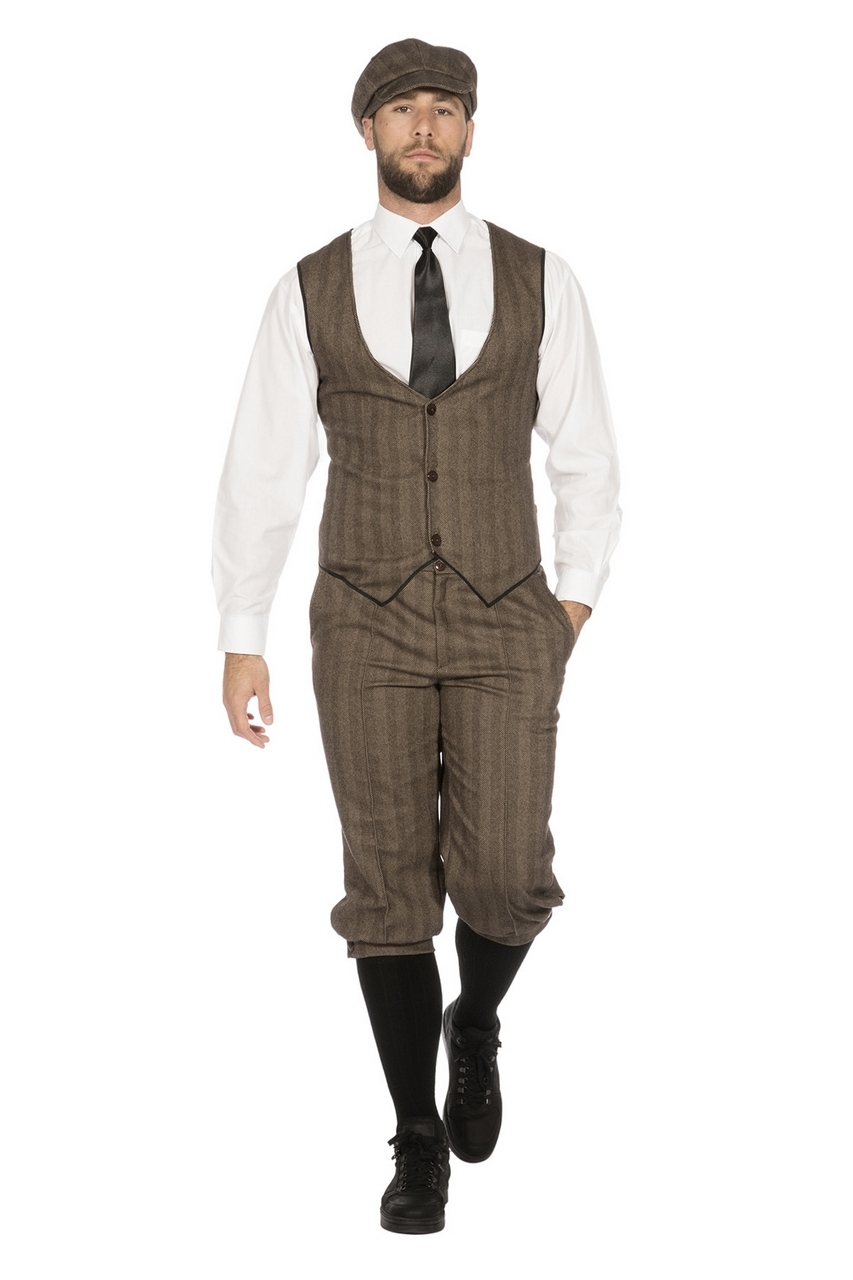 Roaring 20s Set Bruinjohn Peaky Herrenkostüm