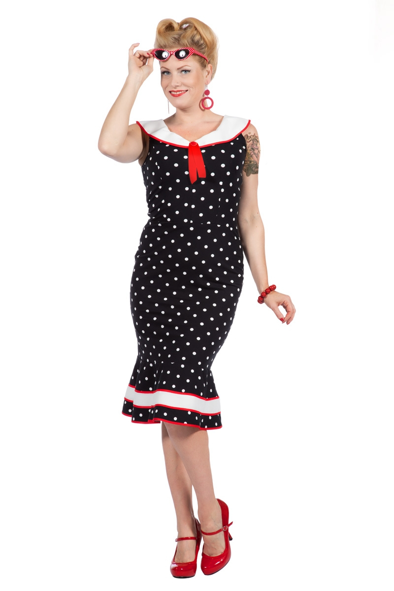 Rockabilly -Kleid Bolletjes Betty Damenkostüm