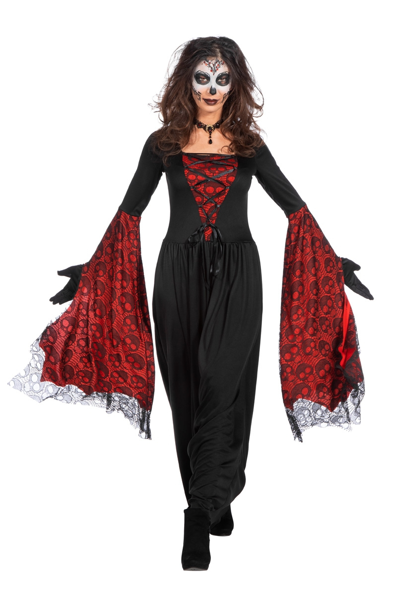 Fledermauskleid Cruella De Los Muertos Damenkostüm