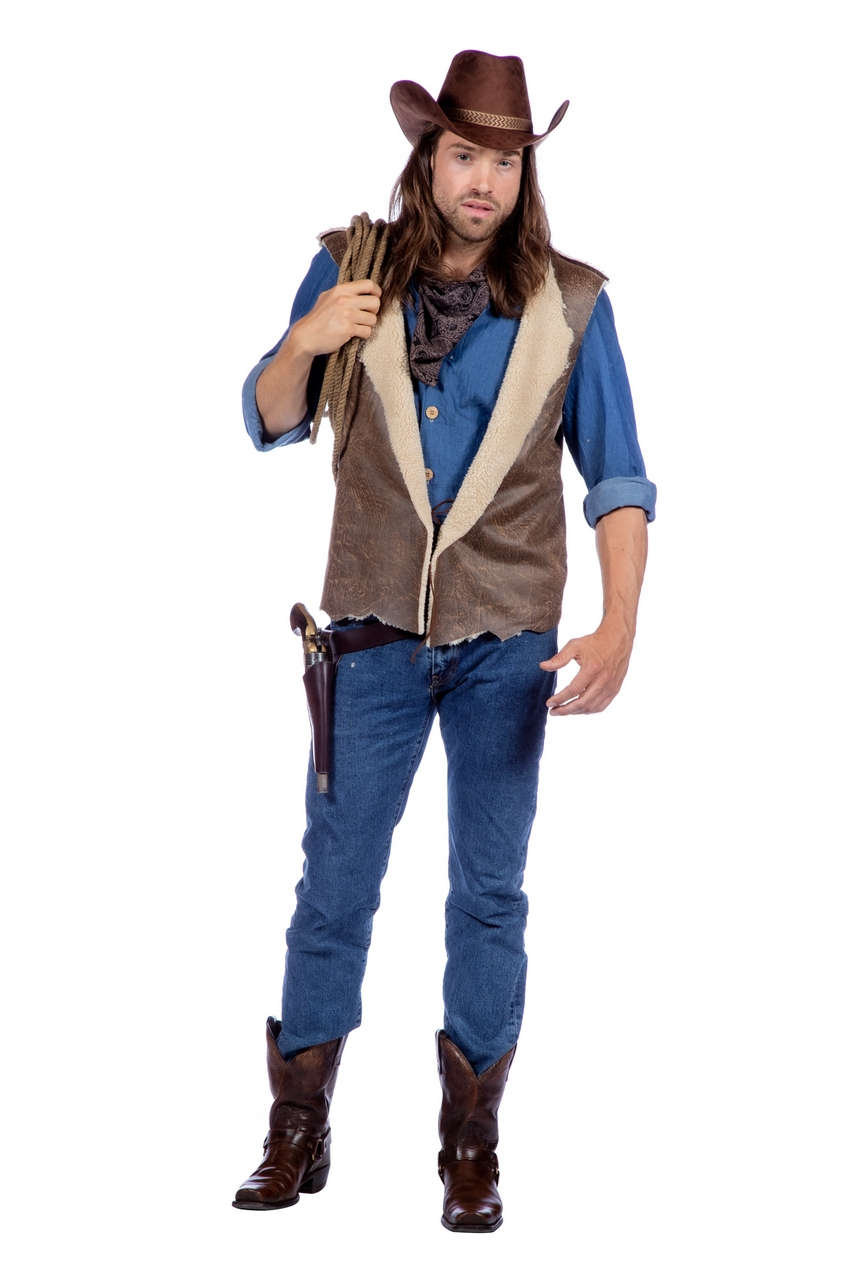 Authentieke Western Vest Rex Farmer Herren