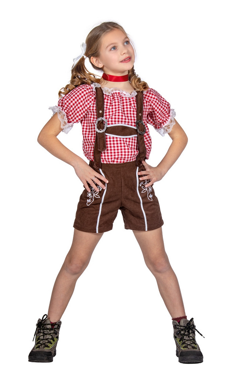 Bruine Lederhosen Guusje Kind für Kinder