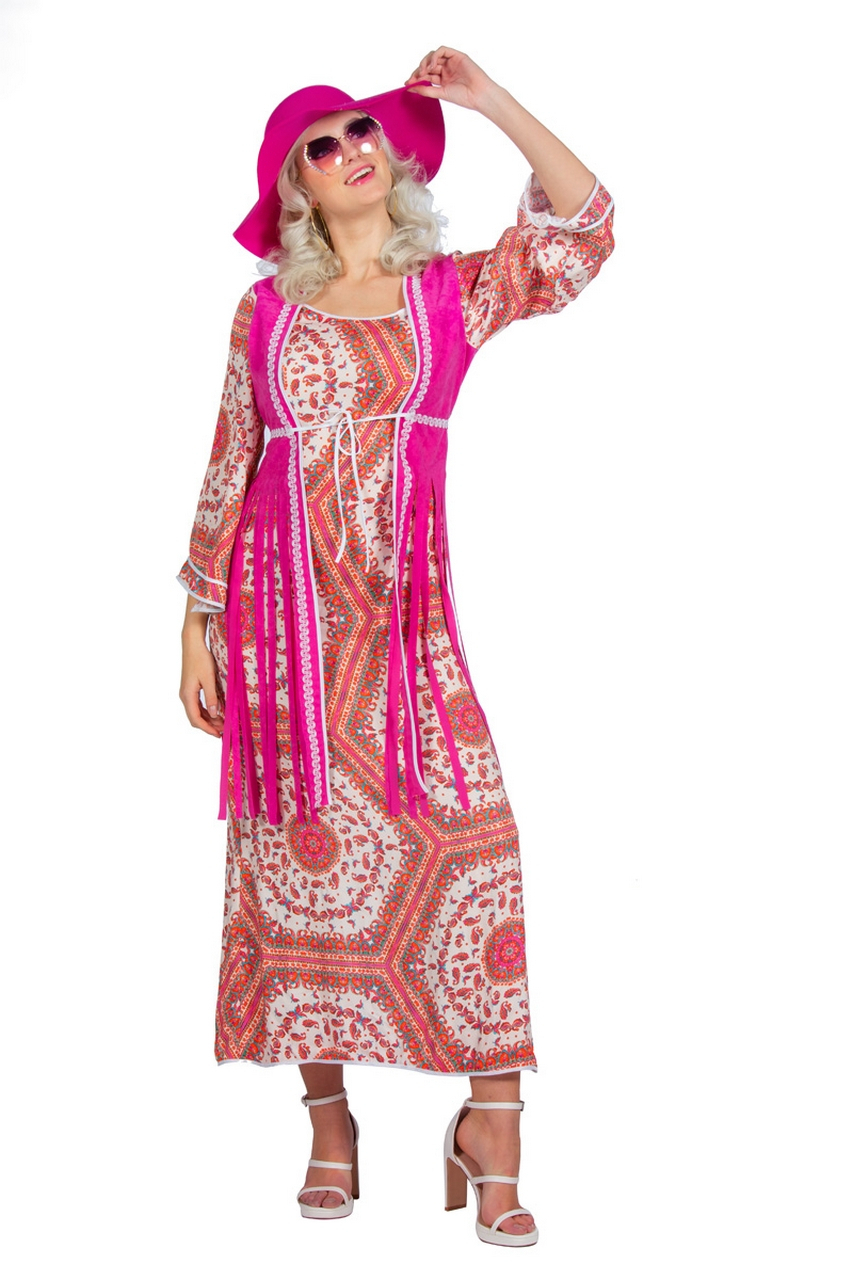 Lange Comfi Hippie Jurk Rozaline Damen