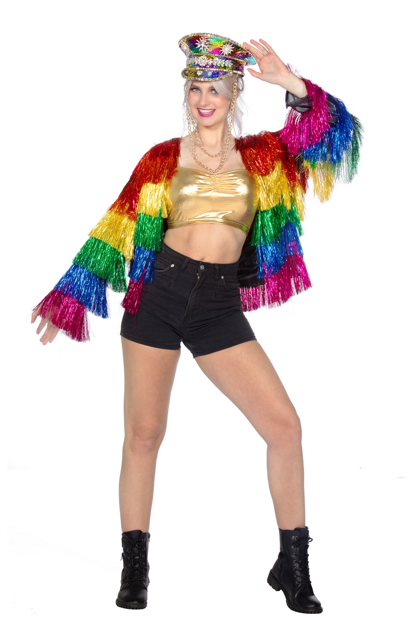 Festival Shake It Off Rainbow Jas Damen