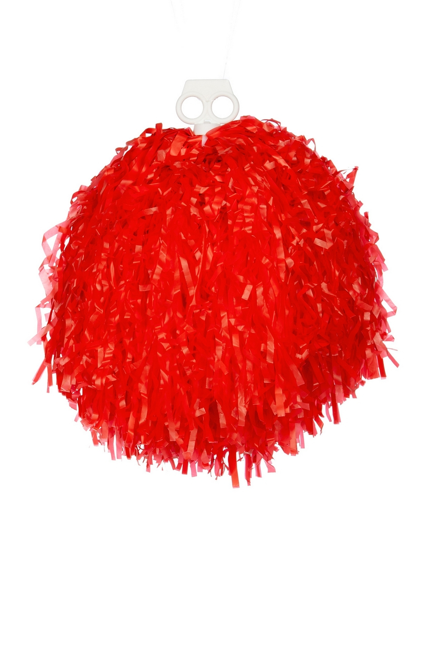 Cheerleader Pret Pompom Rood 1 Stuk