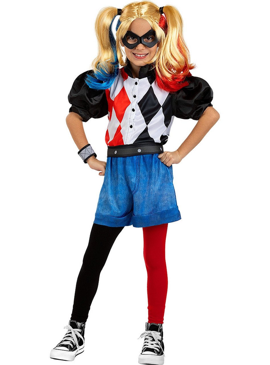 Harley Quinn Costume For Girls Meisje Kostuum